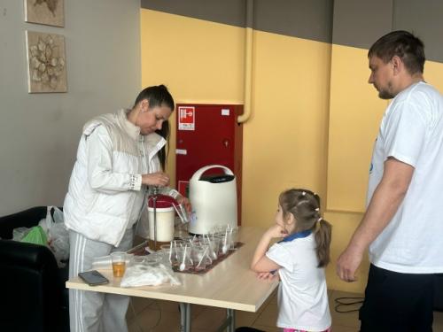 4 апреля в предверии всемирного дня здоровья на базе фок Родники - Арена прошел традиционный районый фитнес - фестиваль спорт! 01