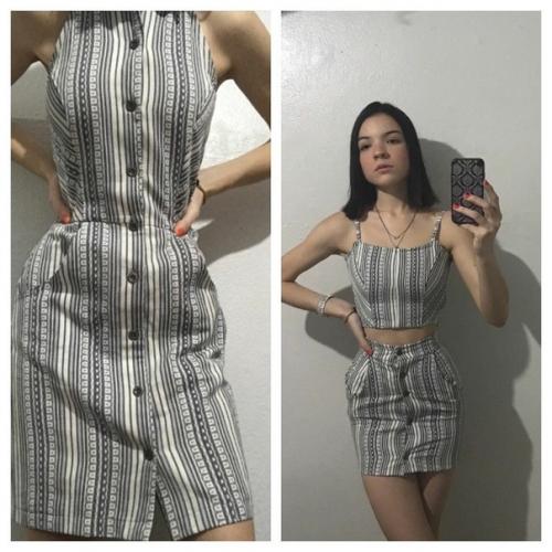 Эта девушка похудела и перешила все свои вещи! 01