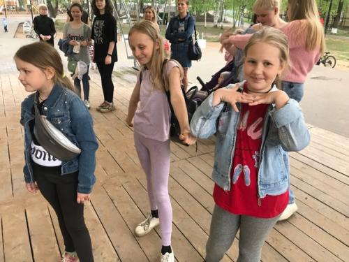 В детском парке активно набирают популярность наши программы: Пятница - Ребятница и фитнес - кидс! 02