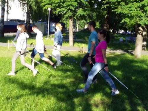 В республике вновь стартовал проект добровольного физкультурного союза России северная ходьба - новый образ жизни! 07