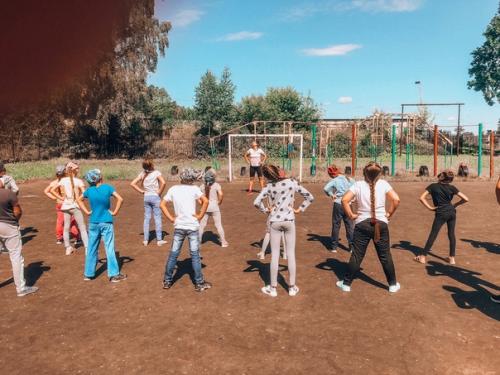 Групповое занятие по фитнесу для детей. 04 Групповое занятие по фитнесу для детей. 04