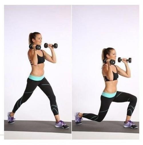 Комплекс упражнений для плоского животика. 01