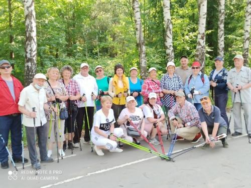 В республике вновь стартовал проект добровольного физкультурного союза России северная ходьба - новый образ жизни! 06