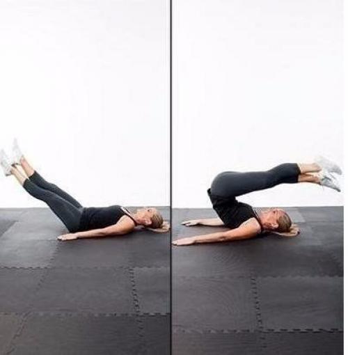 5-Минутная тренировка для красивого живота. 04