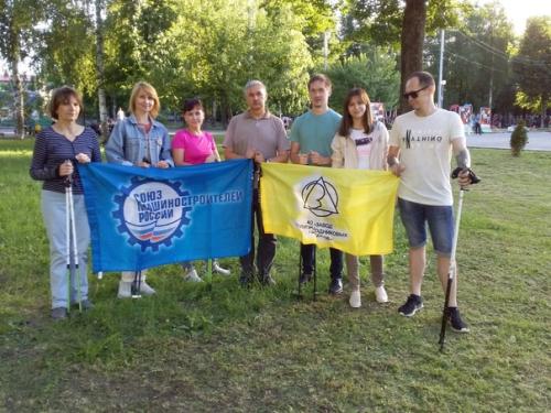 В республике вновь стартовал проект добровольного физкультурного союза России северная ходьба - новый образ жизни! 08