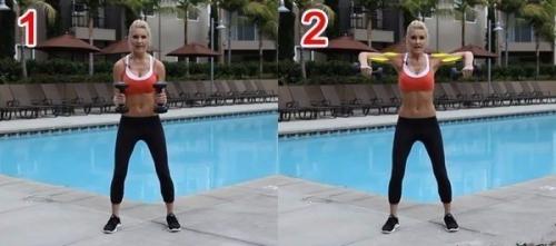 Упражнения для рельефных рук. 04