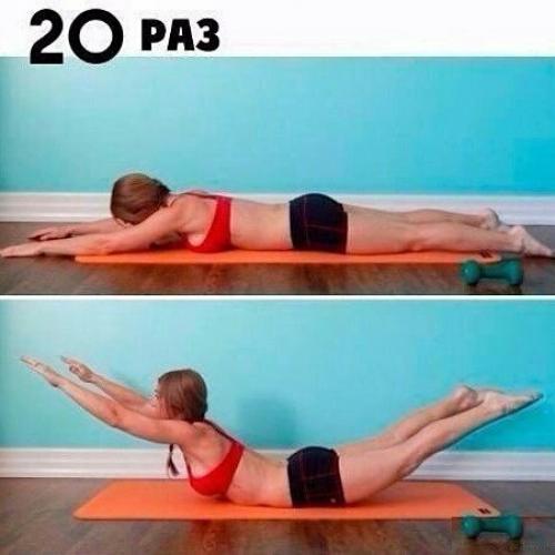 Эти упражнения помогут вам накачать пресс. 01