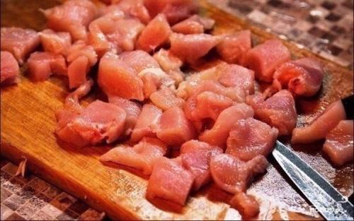 Курица с грибами в сливочном соусе. 03 Курица с грибами в сливочном соусе. 03