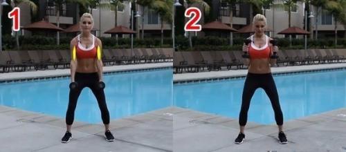 Упражнения для рельефных рук. 03