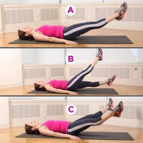 Комплексная тренировка?  15 повторений каждого упражнения, 3-4 подхода. 02