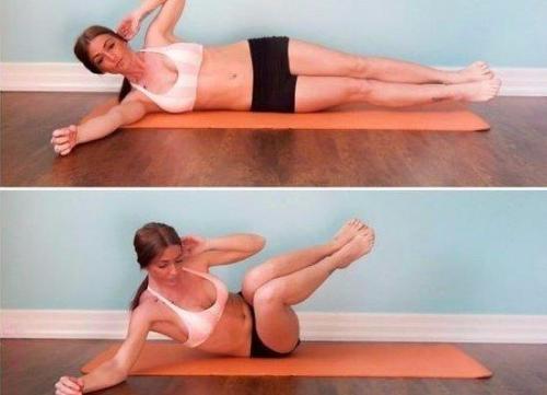 Талия плоский живот! 07