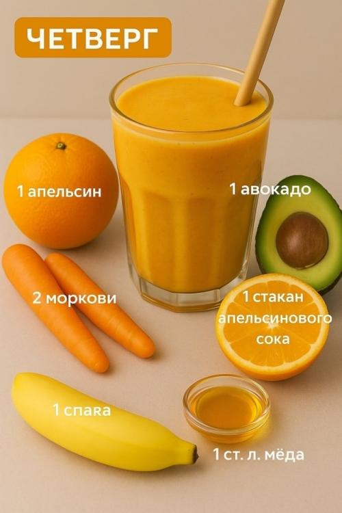 Еженедельный план полезных смузи! 02 Еженедельный план полезных смузи! 02