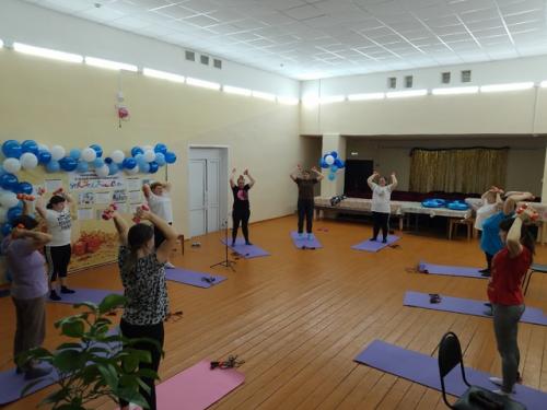 Мызазожпихтовка 2025. Девятая фитнес тренировка клуба бодрячком 29 января. 05