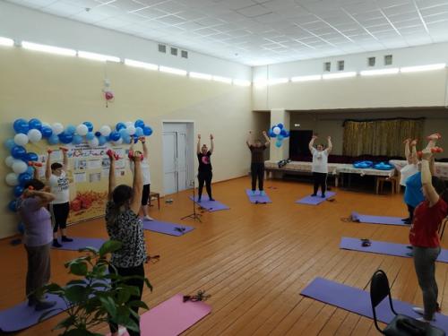 Мызазожпихтовка 2025. Девятая фитнес тренировка клуба бодрячком 29 января. 04