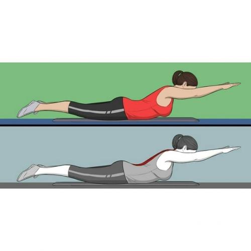 Этот комплекс из 8 упражнений будет особенно полезен для тех, кто проводит долгие часы в офисе перед компьютером. 04