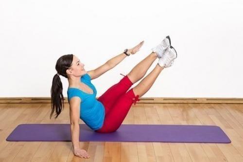 Упражнения для тонкой талии. 07