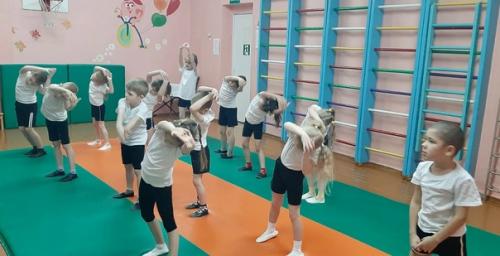 В детском саду прошел день фитнеса. 07