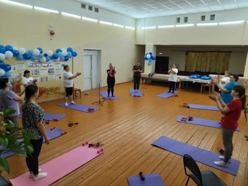 Мызазожпихтовка 2025. Девятая фитнес тренировка клуба бодрячком 29 января. 06