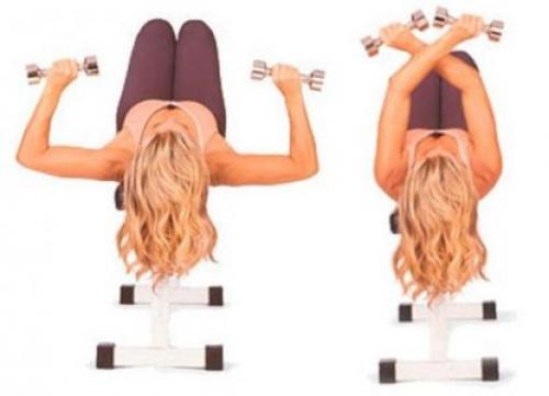 Упражнения для упругости груди. 04 Упражнения для упругости груди. 04