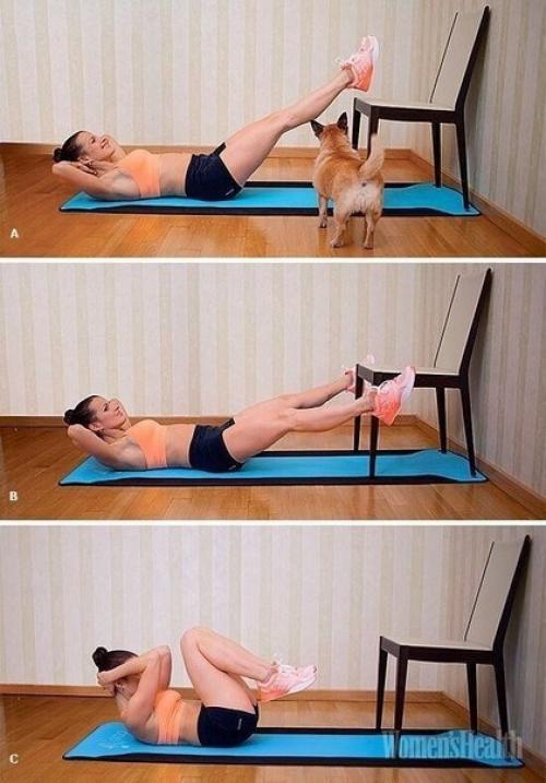 Тренировка со стулом? 05