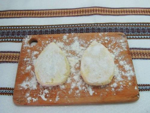 Картофельные зразы с грибами. 05