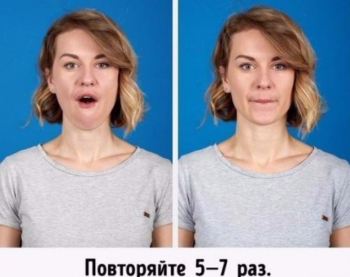 7 самых лучших упражнений, чтобы избавиться от второго подбородка? 01