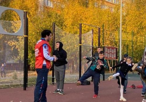 Открытые Тренировки прошли на новой площадке на ул. Лопатина, 2/1. 04