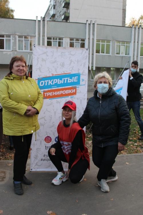 Открытые Тренировки прошли на новой площадке на ул. Лопатина, 2/1. 09