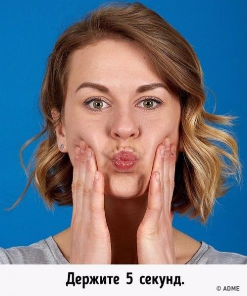 8 простых упражнений, чтобы убрать второй подбородок раз и навсегда! 07