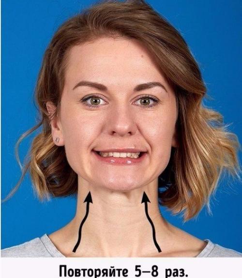 7 самых лучших упражнений, чтобы избавиться от второго подбородка? 06