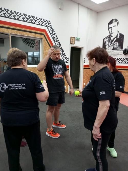 Рекреационный бокс - фитнес бокс 50+. 03