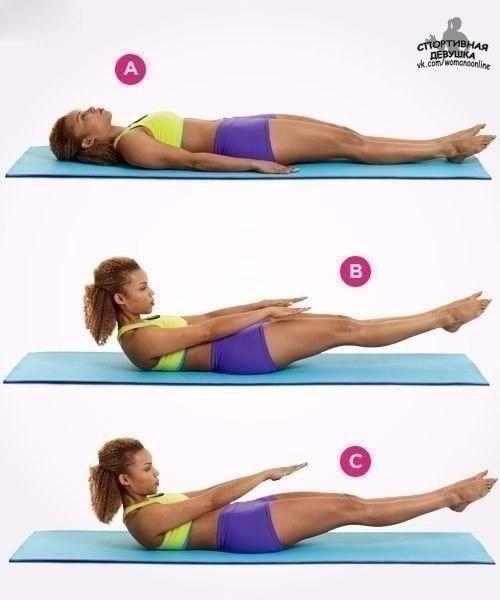 Спина без складочек и рельефный живот. 05