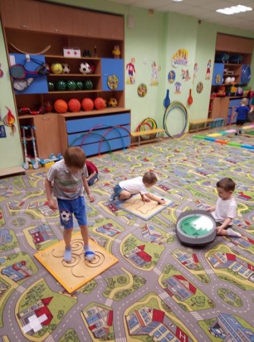 Занятия в клубе Детский Фитнес на ура проходят! 03 Занятия в клубе Детский Фитнес на ура проходят! 03