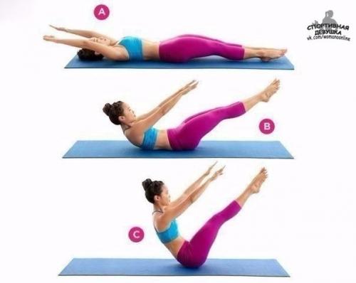 Спина без складочек и рельефный живот. 04