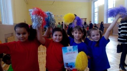 Фитнес - фестиваль среди школьных команд. 01