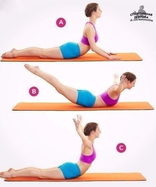 Спина без складочек и рельефный живот. 01