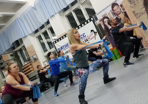 Резиновая фитнес - лента - она да. 02