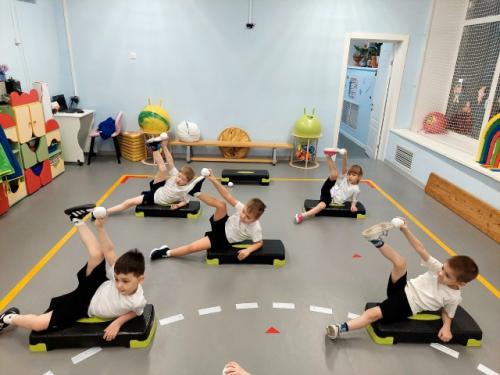 Кружок дополнительного образования спортивной направленности Весёлый Фитнес. 05