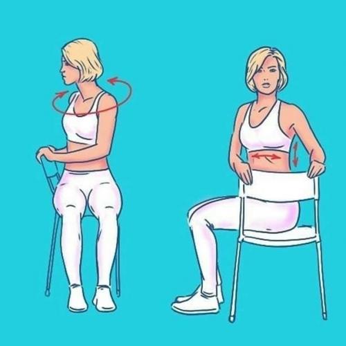 Упражнения для спины с эффeктом массажа. 01