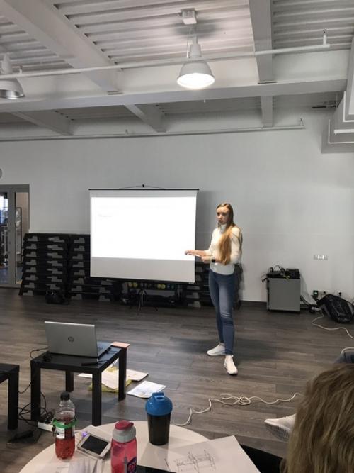 Клубная жизнь.  Команда фит лайн всегда в тонусе! 03