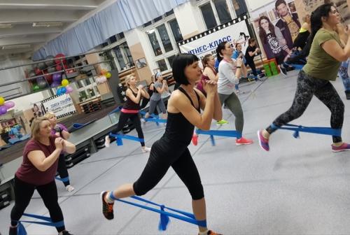 Резиновая фитнес - лента - она да. 07