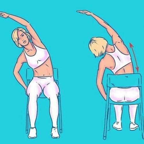 Упражнения для спины с эффeктом массажа. 03