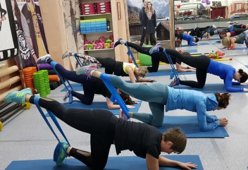 Резиновая фитнес - лента - она да. 04