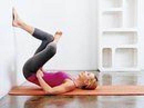 Крaсивый живот: легкие упрaжнения дома. 04