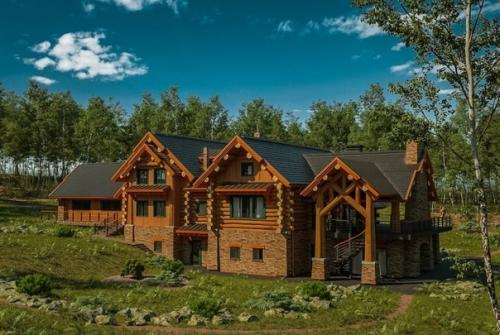 Бревенчатый дом за 200. 02 Бревенчатый дом за 200. 02