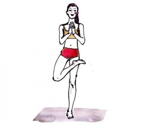 Небольшой комплекс бикрам йоги на каждый день для среднего уровня. 04