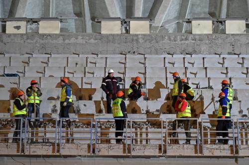 Олимпийский комплекс Лужники второе рождение переживает. 08