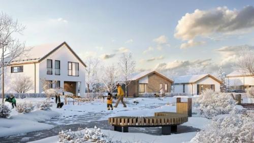 Дом у воды: в Пушкино возводят кластер с коттеджами и террасами. 

