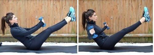 Тренировка с гантелями? 04