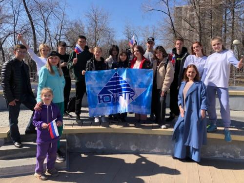 Студенты колледжей района приняли участие во флешмобе Космическая Зарядка. 06 Студенты колледжей района приняли участие во флешмобе Космическая Зарядка. 06